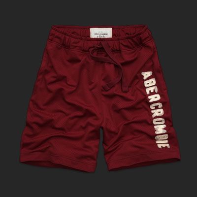 Abercrombie Fitch Hombres Vellón Patalón Corto AF7767